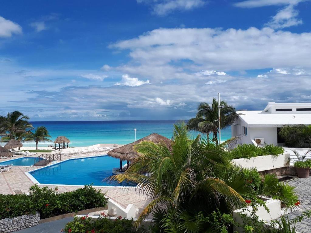 Departamentos Al Lado Del Mar En Zona Hotelera Cancún Buitenkant foto